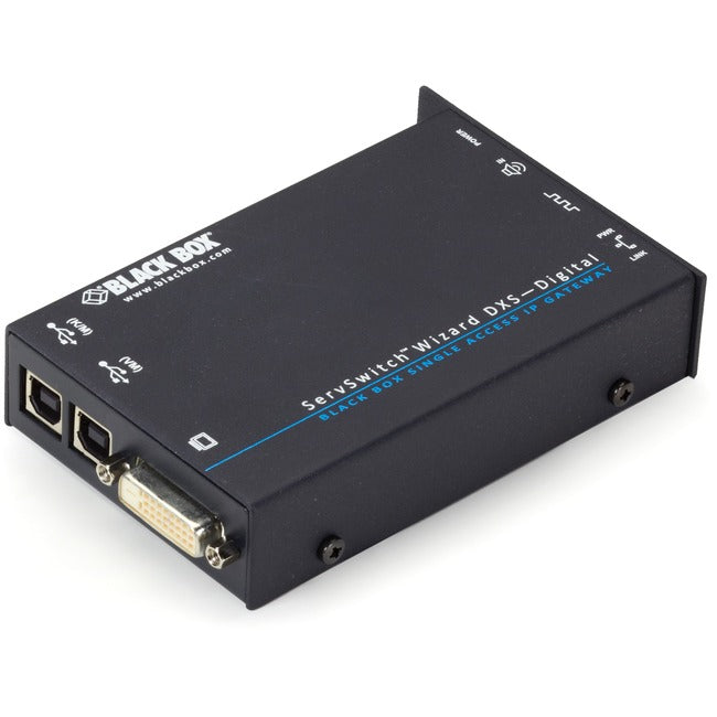 Black Box Servswitch Wizard Ip Dxs, Single-Server Ip Gateway, Dvi