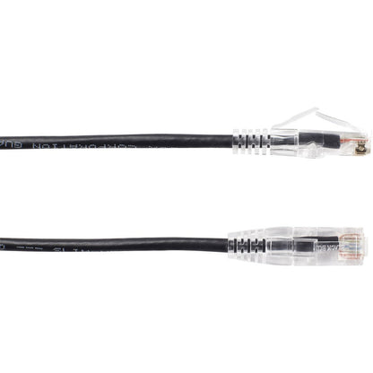 Black Box Slim-Net Cat.6 Utp Patch Network Cable C6Pc28-Bk-07