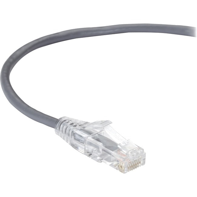 Black Box Slim-Net Cat.6 Utp Patch Network Cable C6Pc28-Gy-01