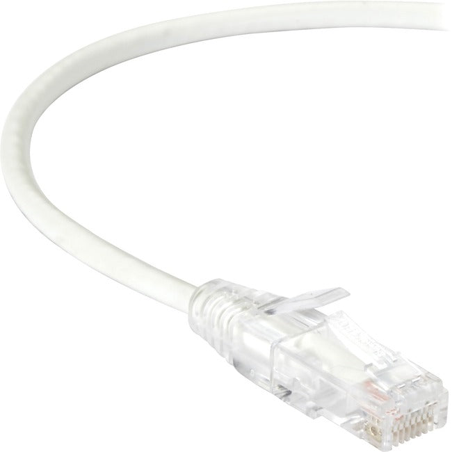 Black Box Slim-Net Cat.6 Utp Patch Network Cable C6Pc28-Wh-01