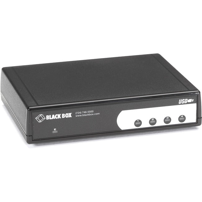 Black Box Usb Hub, Rs-232/Rs-422/Rs-485, 4-Port