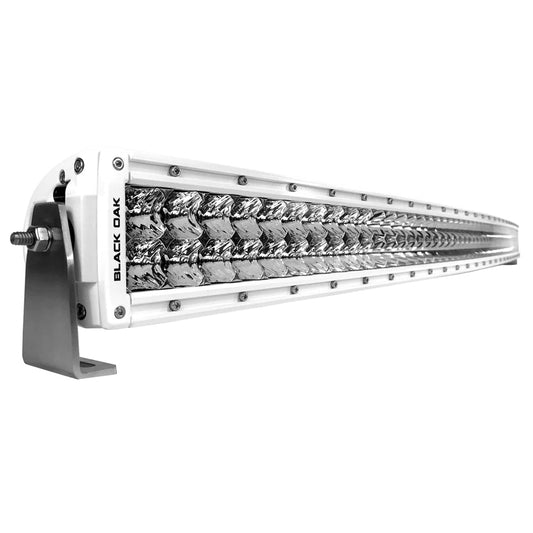 Black Oak Pro Series Curved Double Row Combo 50" Light Bar - White