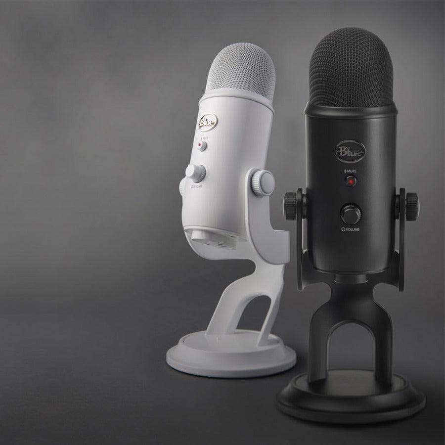 Blue Microphones Blue Yeti Usb Mic White Table Microphone
