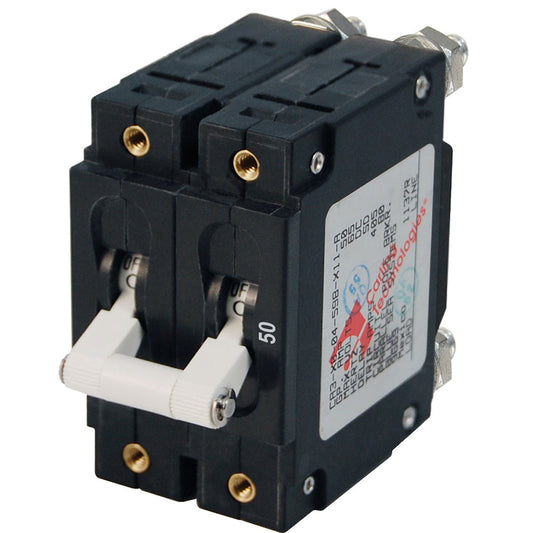 Blue Sea 7251 C-Series Double Pole Circuit Breaker - 50A