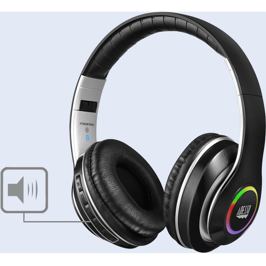 Bluetooth Stereo Headphone With,Built In Microphone