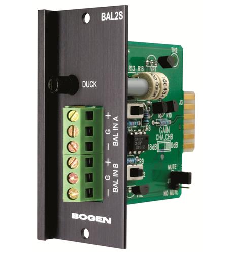 Bogen Balanced Input Module BG-BAL2S