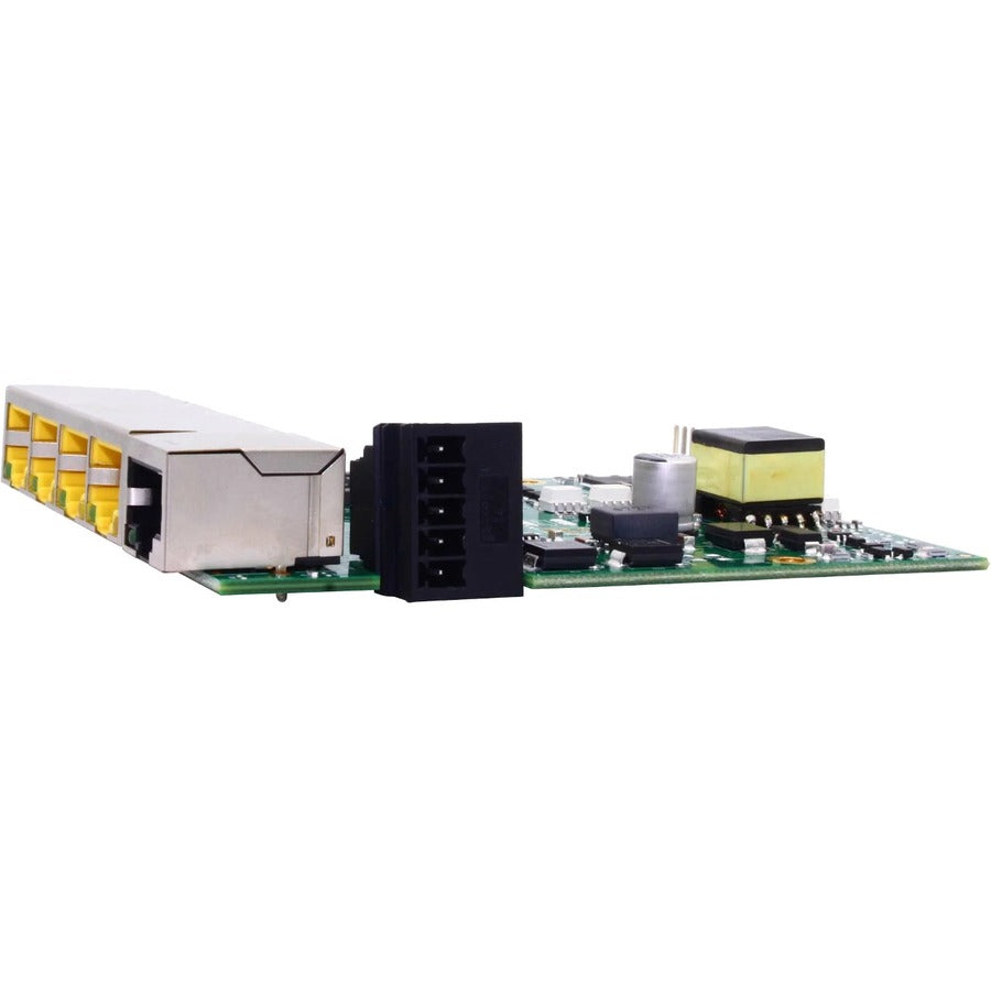 Brainboxes Embedded Industrial 5 Port Poe+ 10/100 Ethernet Switch