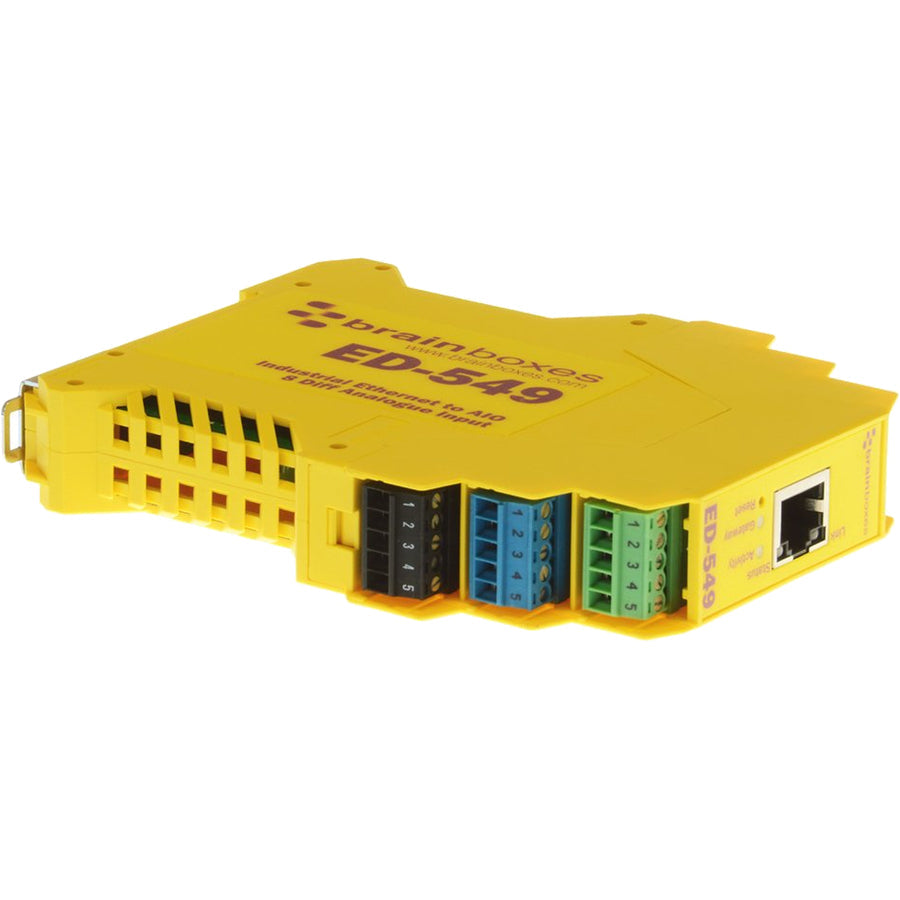 Brainboxes - Ethernet To 8 Analogue Inputs + Rs485 Gateway