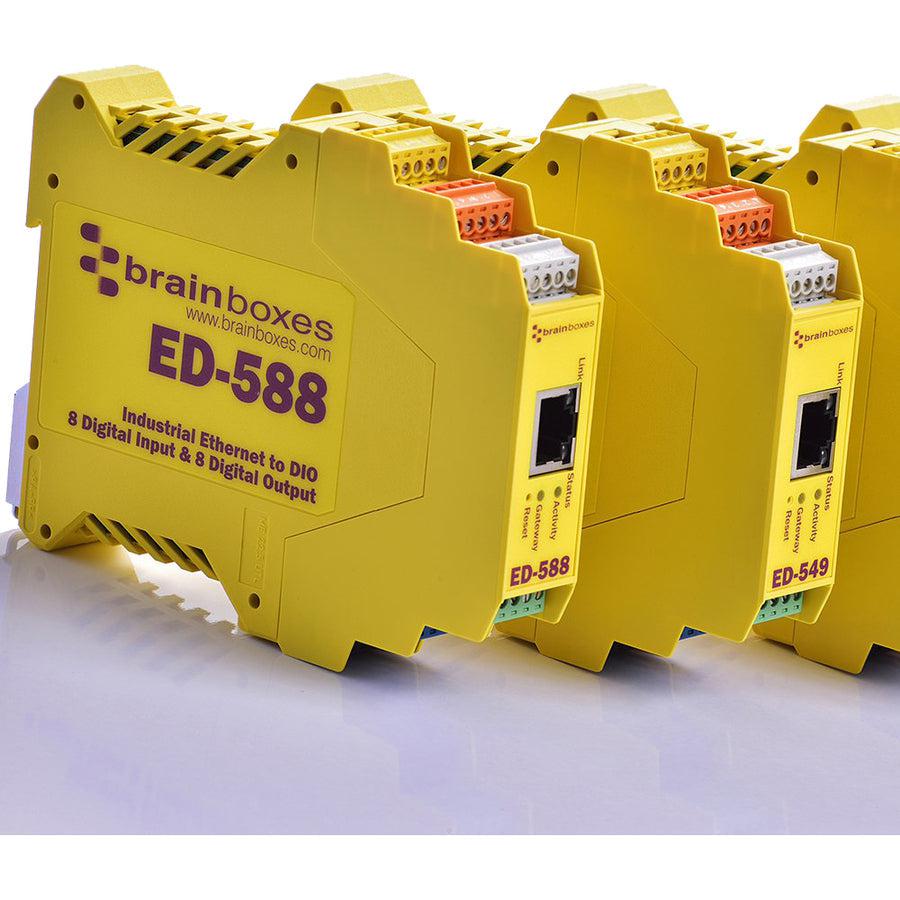 Brainboxes Brainboxes - Ethernet To 8 Digital Inputs And 8 Digital – TeciSoft