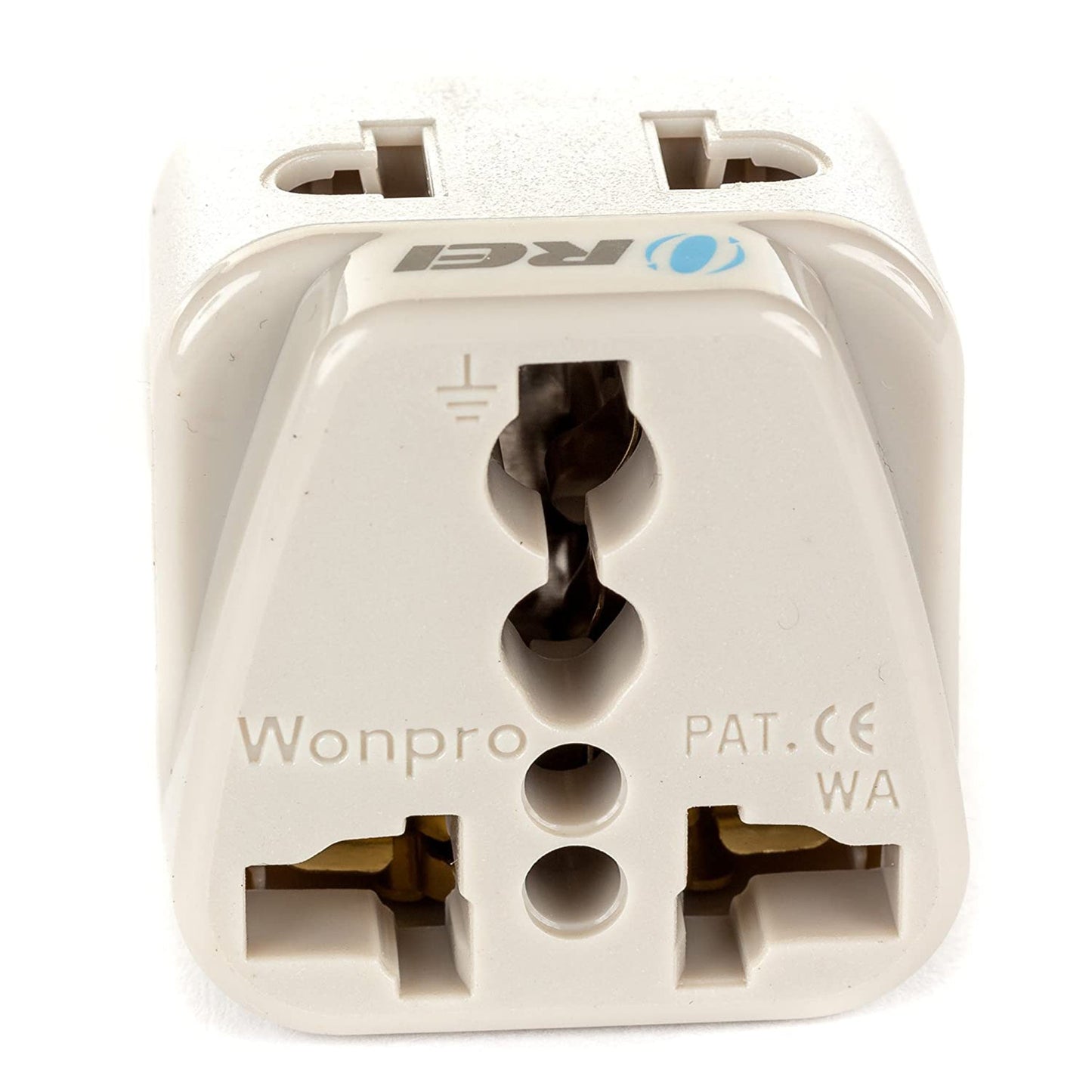 Brazil Travel Adapter - 2 in 1 - Type N - Compact Design (DB-11C)