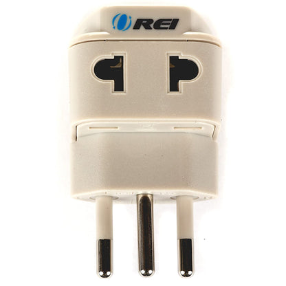 Brazil Travel Adapter - 2 in 1 - Type N - Compact Design (DB-11C)