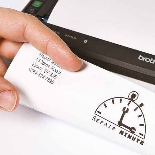 Brother Pocketjet 8 Pj-883 Mobile Direct Thermal Printer - Monochrome - Label Print - Usb - Yes - Bluetooth