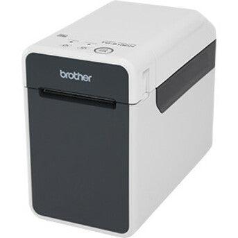 Brother TD-2130N Desktop Direct Thermal Printer - Monochrome - Receipt Print - Ethernet - USB - Serial