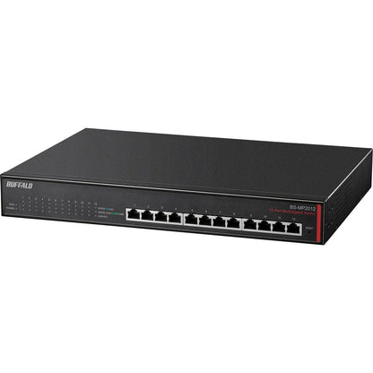 Buffalo Bs-Mp2012 Network Switch Managed L2 10G Ethernet (100/1000/10000) 19U Black