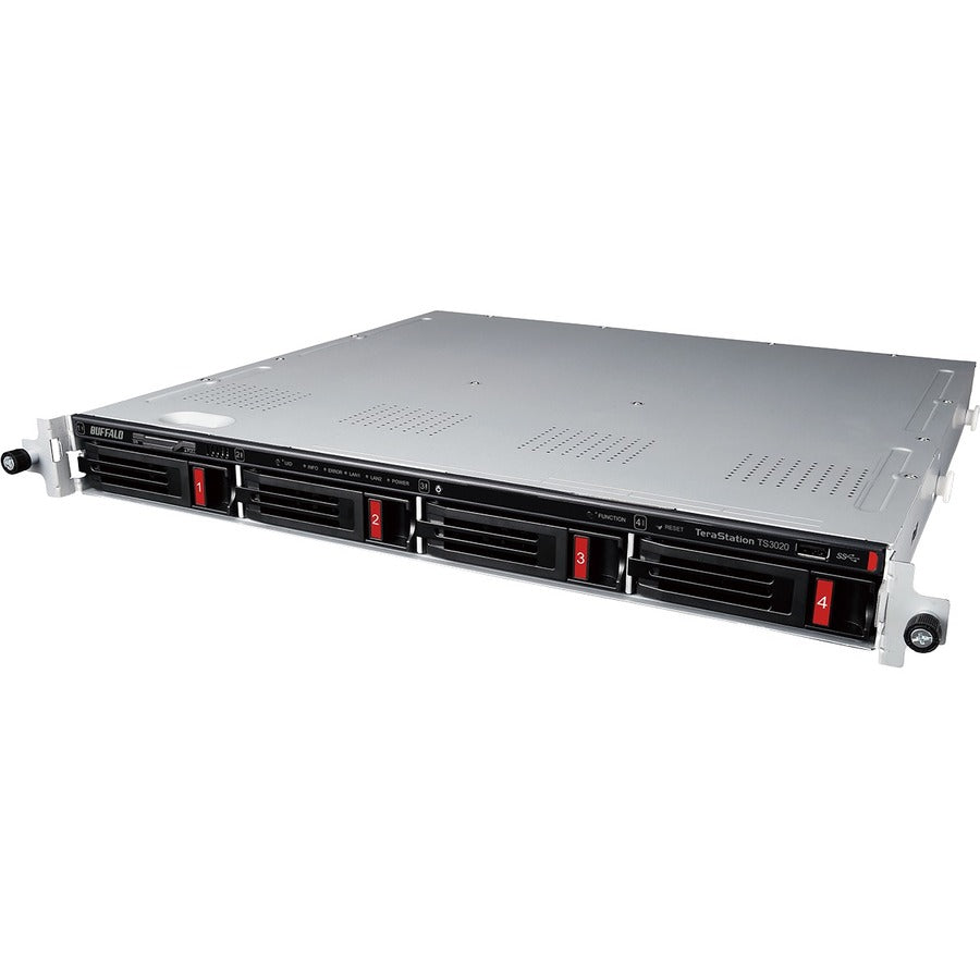 Buffalo TeraStation 3420RN Rackmount 32TB NAS Hard Drives Included (4 x 8TB, 4 Bay)