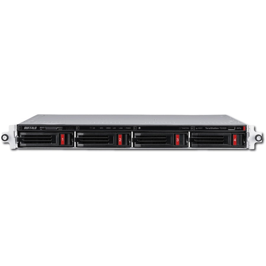 Buffalo TeraStation 3420RN Rackmount 32TB NAS Hard Drives Included (4 x 8TB, 4 Bay)