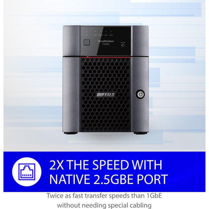 Buffalo Terastation 3420Dn 4-Bay Desktop Nas 16Tb (4X4Tb) With Hdd Nas Hard Drives Included 2.5Gbe / Computer Network Attached Storage / Private Cloud / Nas Storage/ Network Storage / File Server
