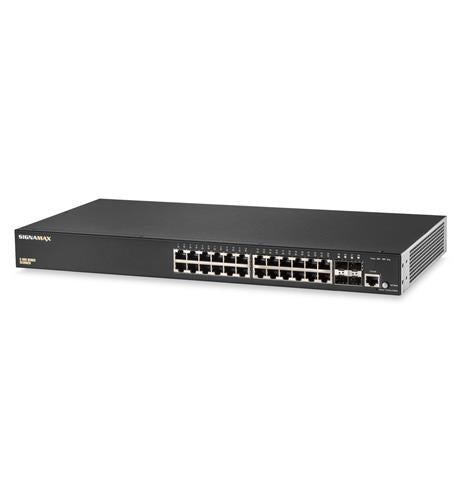 C-300 24 Port Gigabit PoE+ Mgd Switch SIG-FO-SC30020