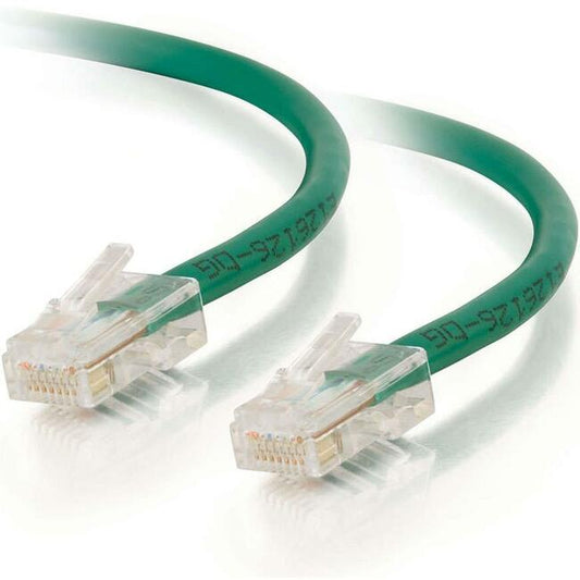 C2G 100 Ft Cat6 Non Booted Utp Unshielded Network Patch Cable - Green