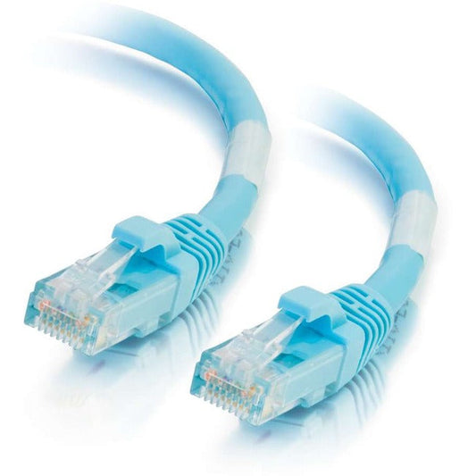 C2G 100Ft Cat6A Snagless Unshielded (Utp) Network Patch Ethernet Cable-Aqua - 10