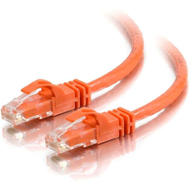 C2G 10Ft Cat6 Snagless Crossover Unshielded (Utp) Network Patch Cable - Orange