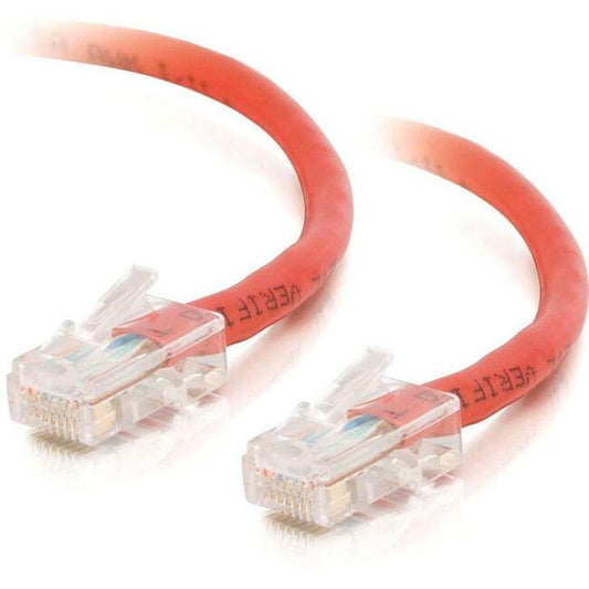C2G 14Ft Cat5E Non-Booted Crossover Unshielded (Utp) Network Patch Cable - Red