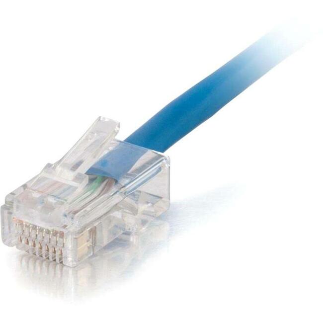 C2G 25Ft Cat5E Non-Booted Unshielded (Utp) Network Patch Cable (Plenum Rated) - Blue