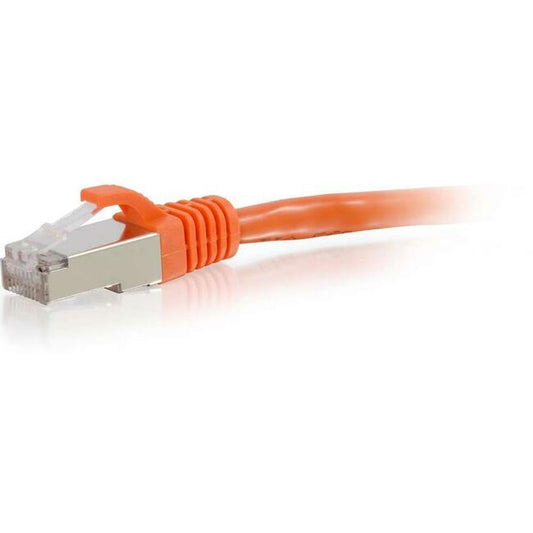 C2G 35Ft Cat6 Snagless Shielded (Stp) Network Patch Cable - Orange