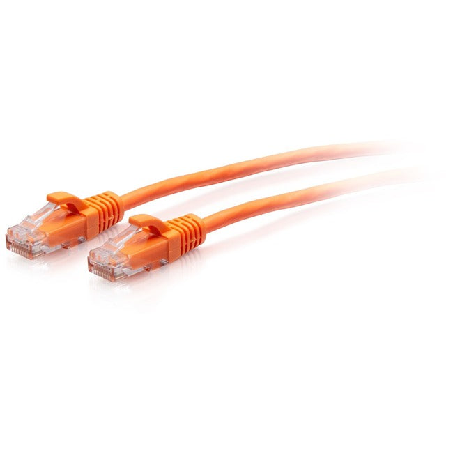C2G 3Ft Cat6A Orange Slim Ethernet