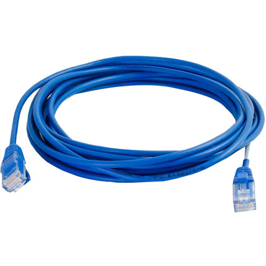 C2G 4Ft Cat5E Snagless Unshielded (Utp) Slim Network Patch Cable - Blue