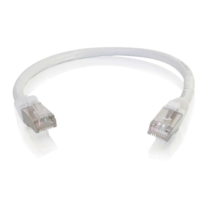 C2G 6In Cat6 Snagless Shielded (Stp) Network Patch Cable - White