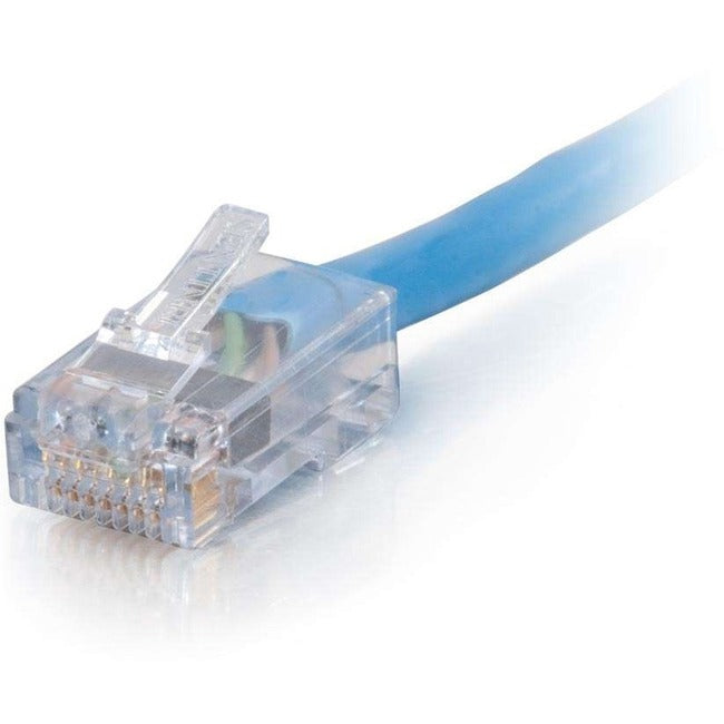 C2G 75 Ft Cat6 Non Booted Plenum Utp Unshielded Network Patch Cable - Blue