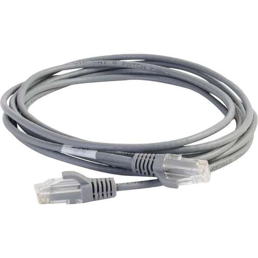 C2G 7Ft Cat6 Snagless Unshielded (Utp) Slim Network Patch Cable - Gray