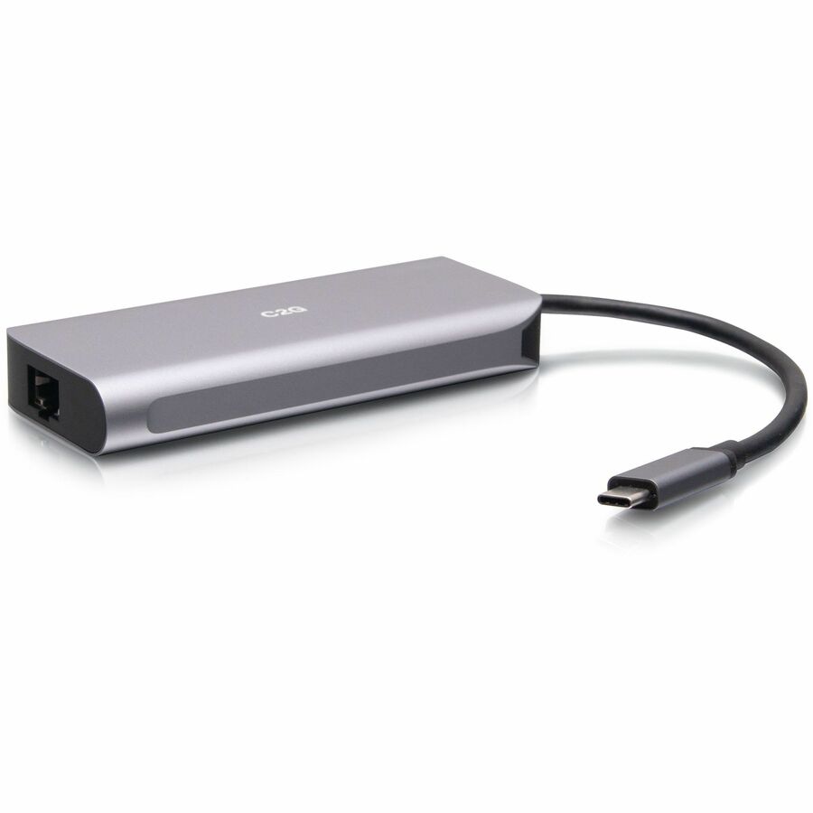 C2G USB C Docking Station with 4K HDMI, USB, Ethernet, and 85W USB C