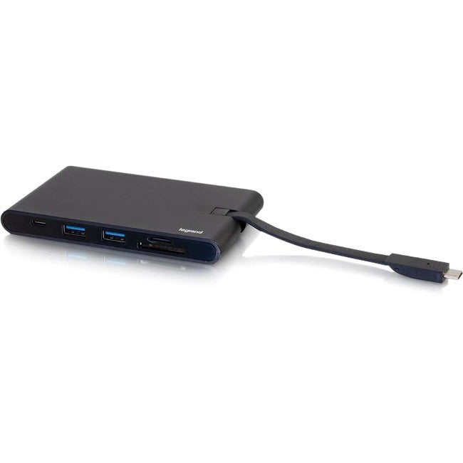 C2G Usb C Dock With Hdmi, Vga, Ethernet Usb, Sd & Power Delivery Up To 100W