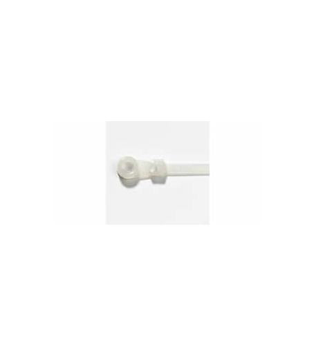 CABLE TIE SCREW MOUNT 7in NATURAL 100 pk TIEWRAPSCREW-NAT