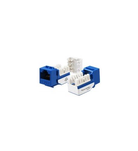 CAT5 JACK BLUE 25 PACK WAV-5EKSJBL-SPK