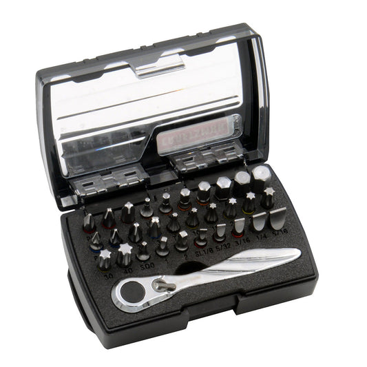 CRAFTSMAN&reg; 31-Piece Mini Ratchet &amp; Bit Set - 1/4" Drive Ratchet