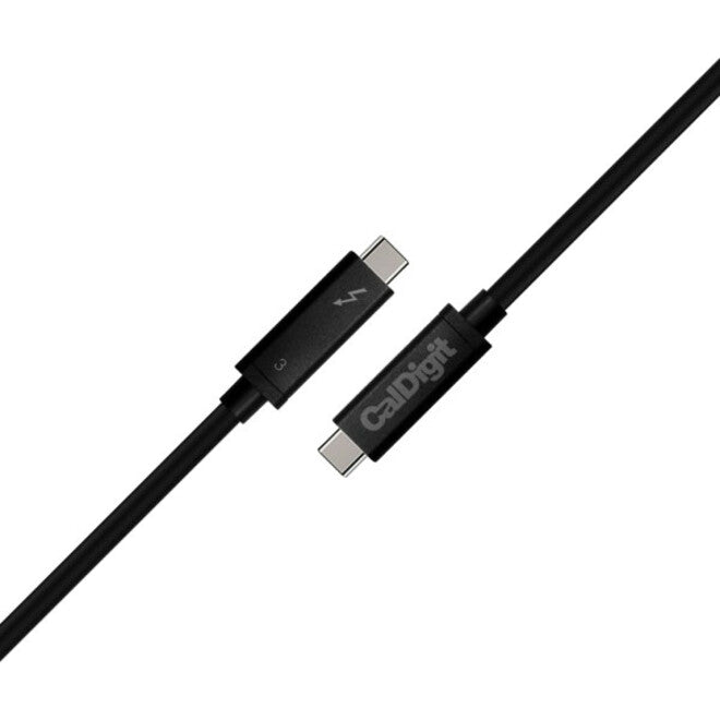 Caldigit Thunderbolt 3 Cable (2.0M, 6.56 Ft) Active 40Gb/S, 100W, 20V, 5A