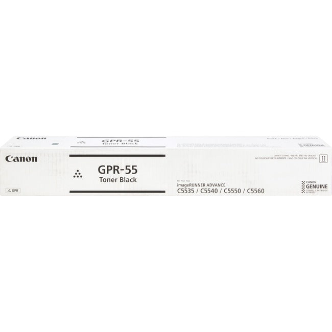 Canon Gpr-55 Original Laser Toner Cartridge - Black - 1 Each