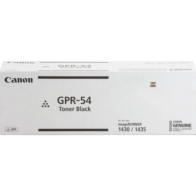Canon Gpr54 Black Toner Cartridge Cnn-Gpr54