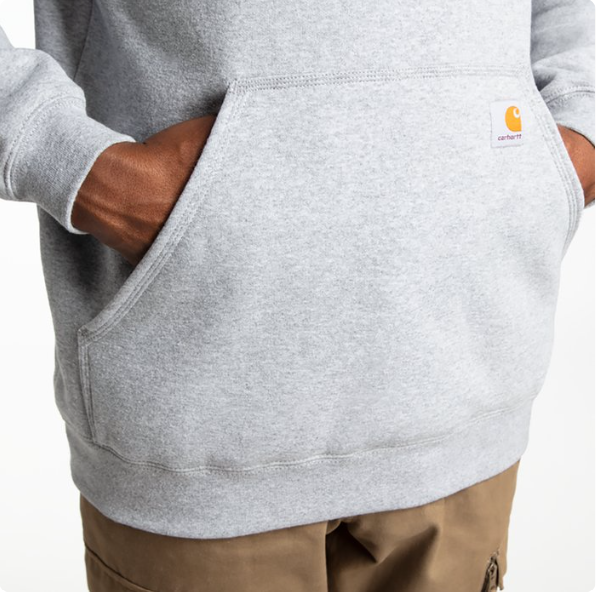 Carhartt® Loose-Fit Midweight Hoodie – Rugged Durability Meets Everyday Comfort