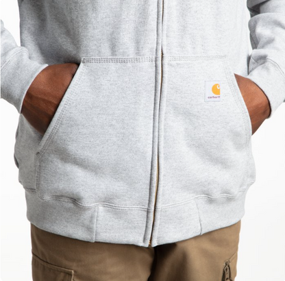 Carhartt® Loose-Fit Midweight Zip-Up Hoodie – Durable, Comfortable, and Ready for Any Task