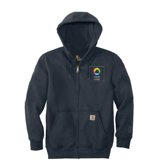 Carhartt® Rain Defender® Paxton Heavyweight Hooded Zip-Front Sweatshirt – Durable, Water-Repellent, and Built for Tough Conditions