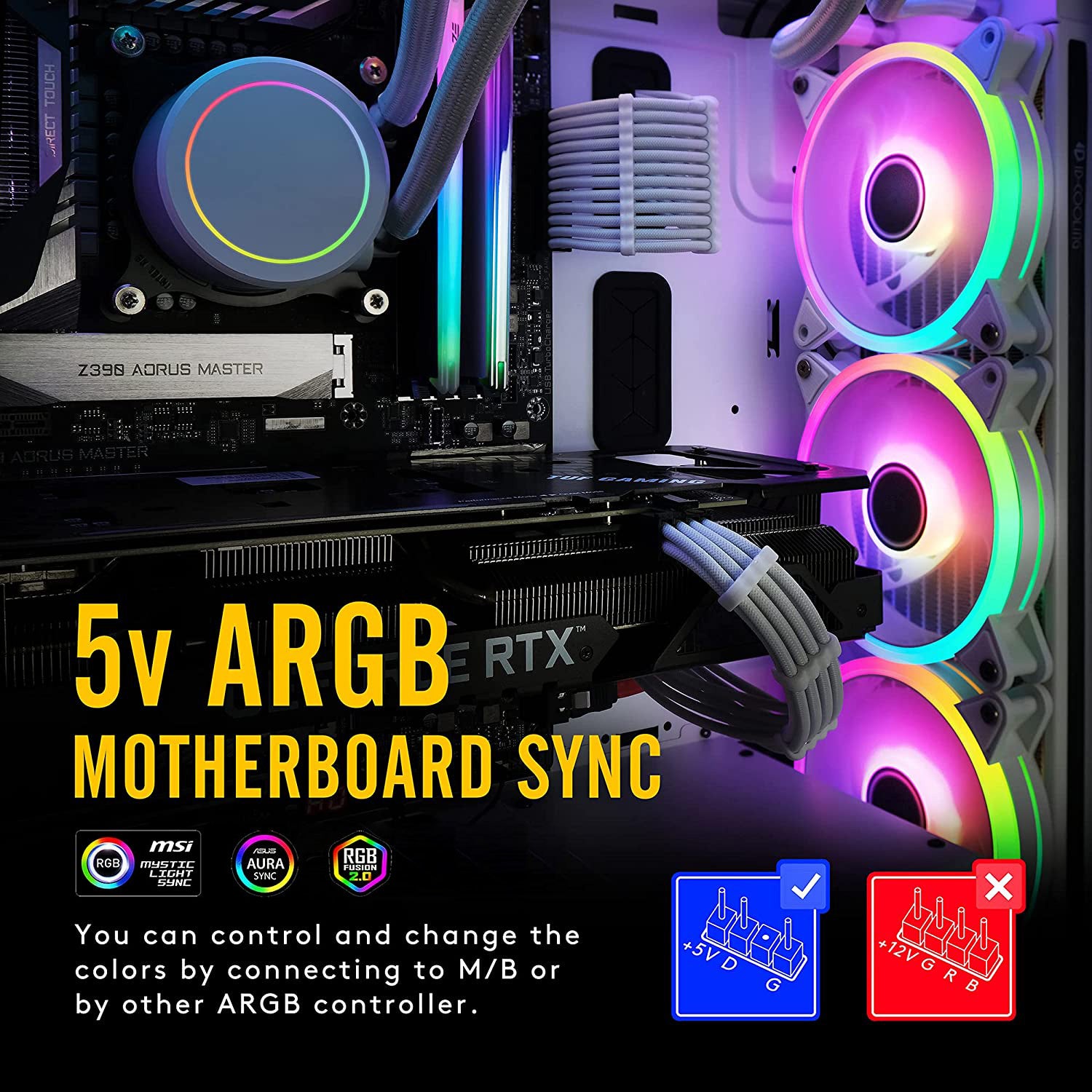 Case Fans ARGB (3 PACKS)