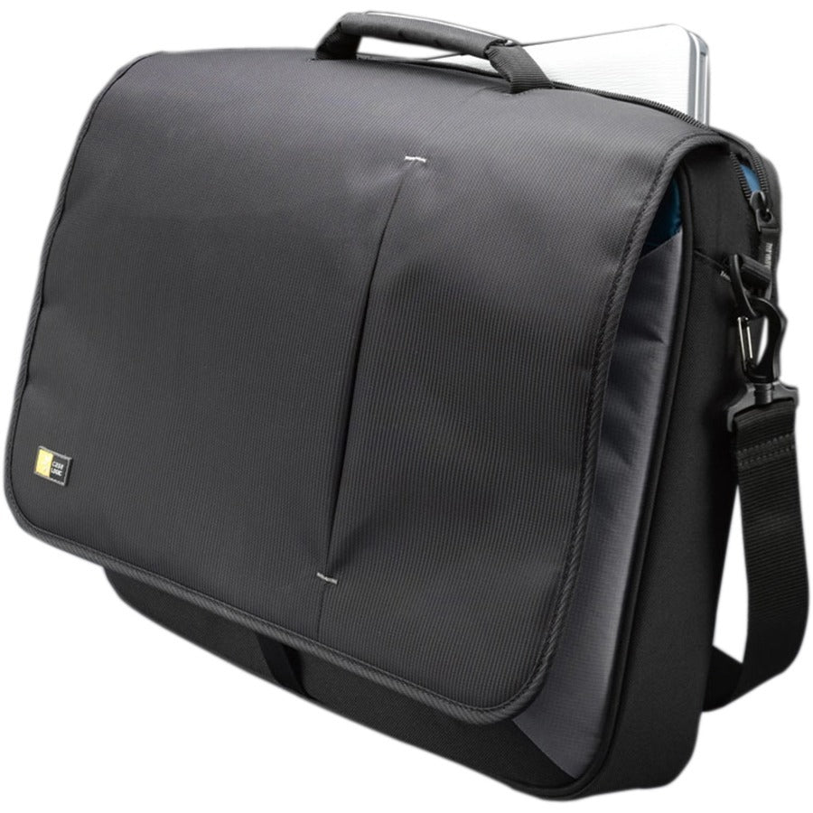 Case Logic Carrying Case (Messenger) For 17" Notebook, Accessories, Mouse, Ipod, Cell Phone, Pen - Black