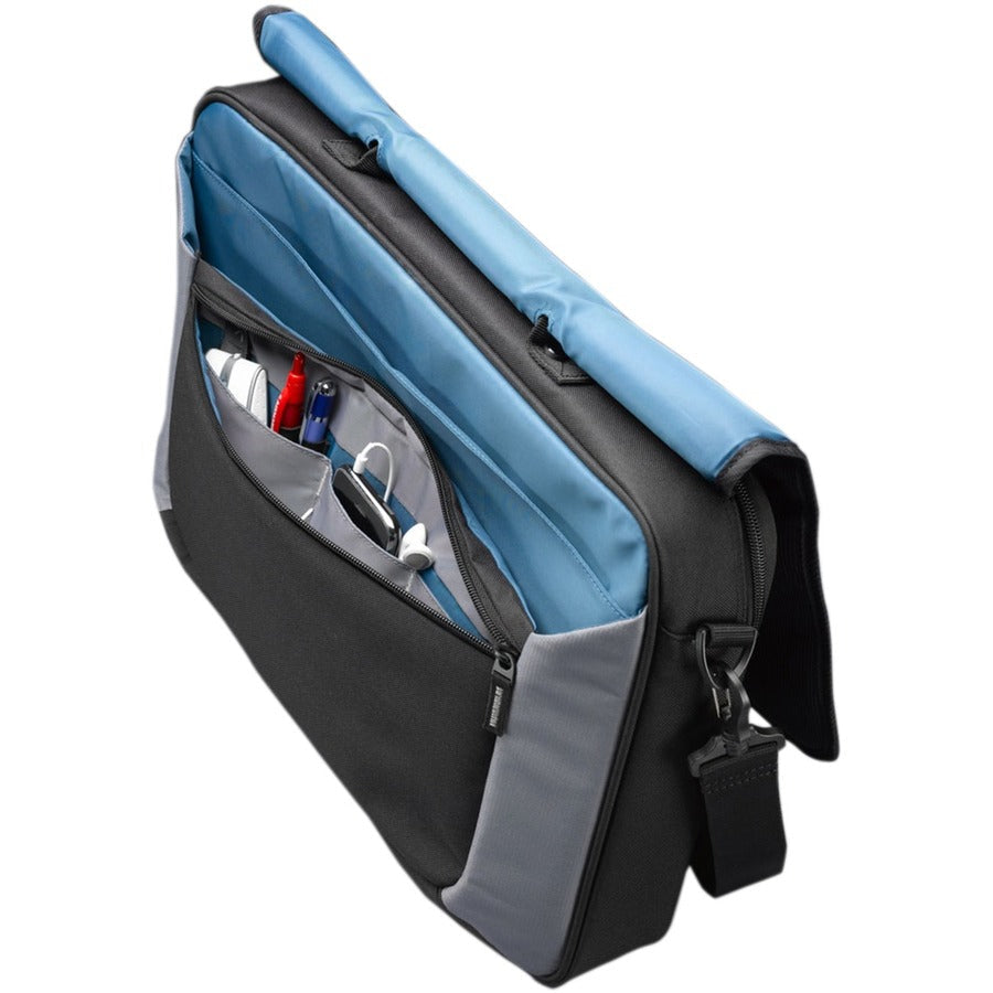 Case Logic Carrying Case (Messenger) For 17" Notebook, Accessories, Mouse, Ipod, Cell Phone, Pen - Black