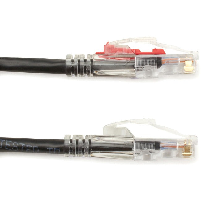 Cat5E 350-Mhz Locking Snagless Stranded Ethernet Patch Cable - Unshielded (Utp), Bbx-C5Epc70-Bk-03