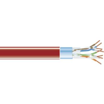 Cat5E 350-Mhz Solid Ethernet Bulk Cable - Shielded (F/Utp), Cmp Plenum, Taa, Red