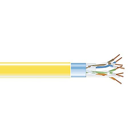 Cat5E 350-Mhz Solid Ethernet Bulk Cable - Shielded (F/Utp), Cmr Pvc, Yellow, 100